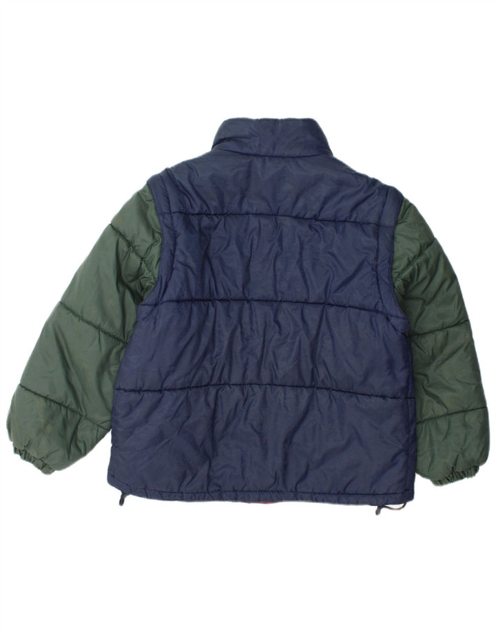 Casaco acolchoado Meccano Boys 12-13 anos azul marinho Colourblock
