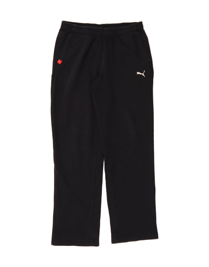 PUMA Mens Tracksuit Trousers Medium  Navy Blue Cotton Vintage Puma and Second-Hand Puma from Messina Hembry 