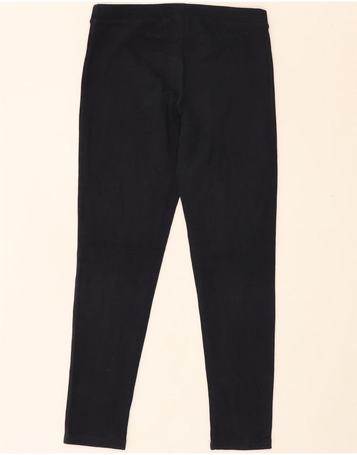 CHAMPION Womens Leggings UK 14 Medium  Navy Blue Cotton Vintage Champion and Second-Hand Champion from Messina Hembry 