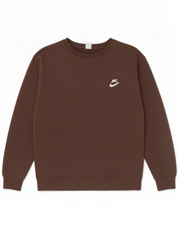Moletom Nike Masculino Loose Fit Jumper 3XL Algodão Marrom