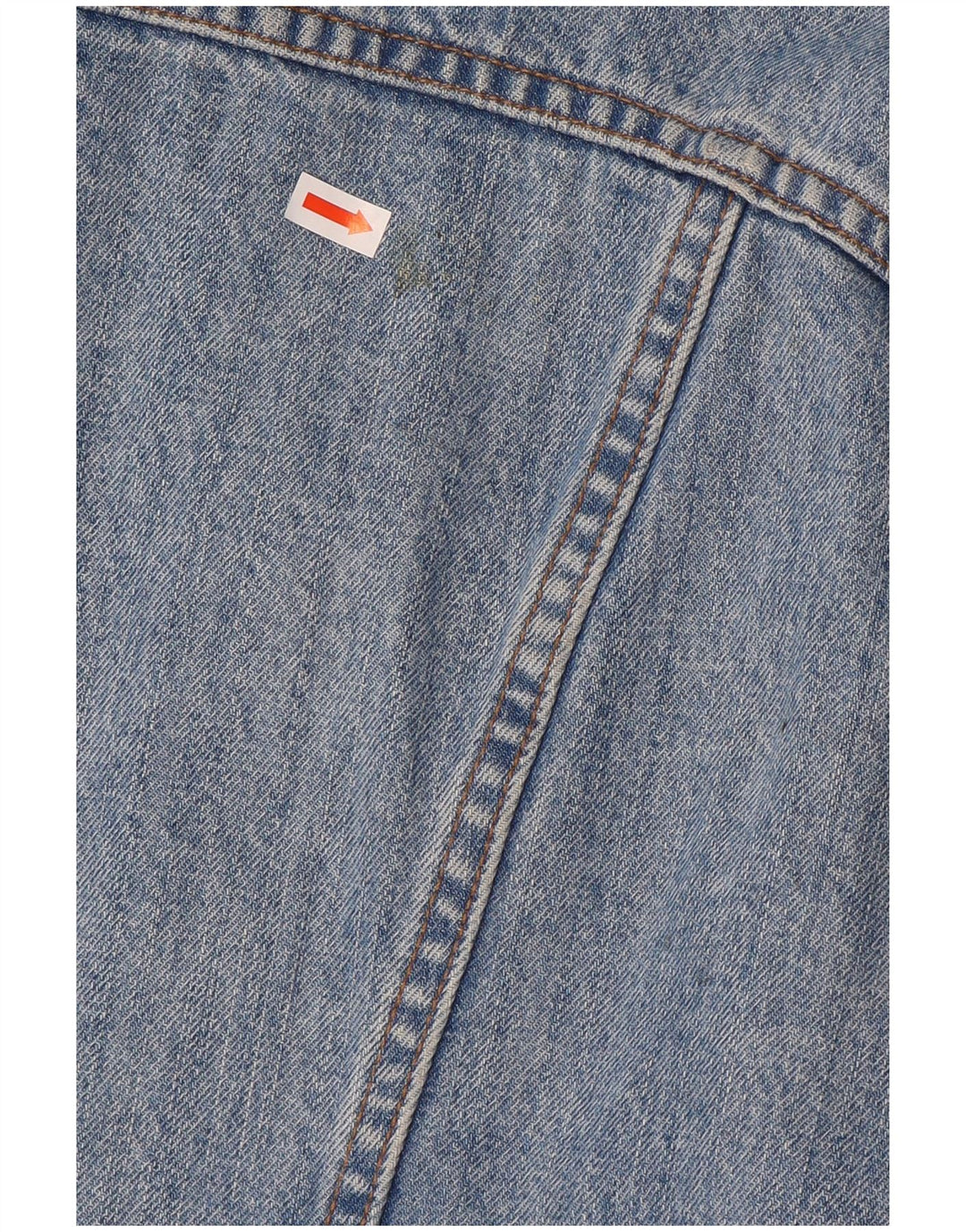 Jaqueta jeans masculina Carrera UK 44 2XL algodão azul