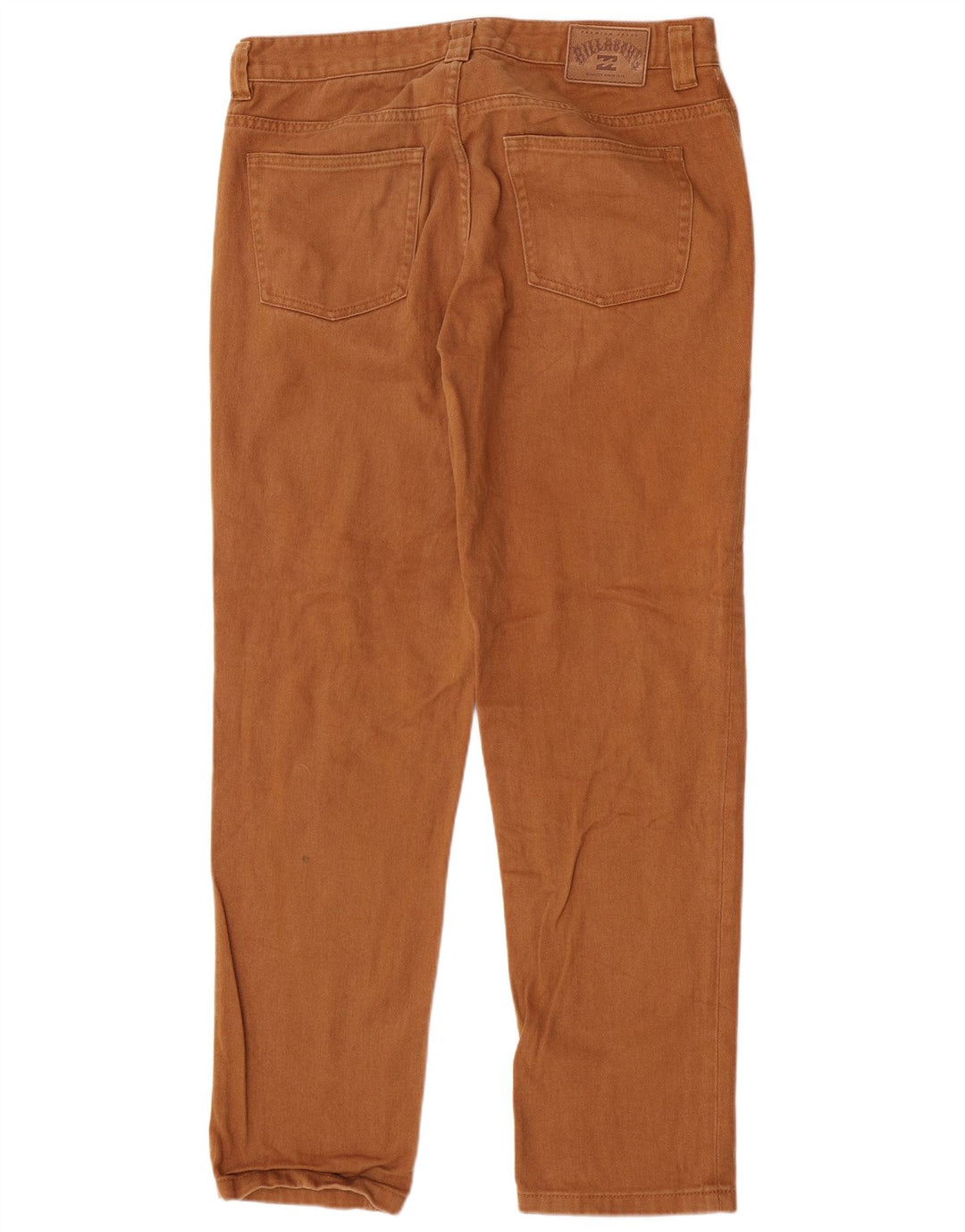 Calça jeans masculina Billabong regular reta W32 L31 algodão marrom