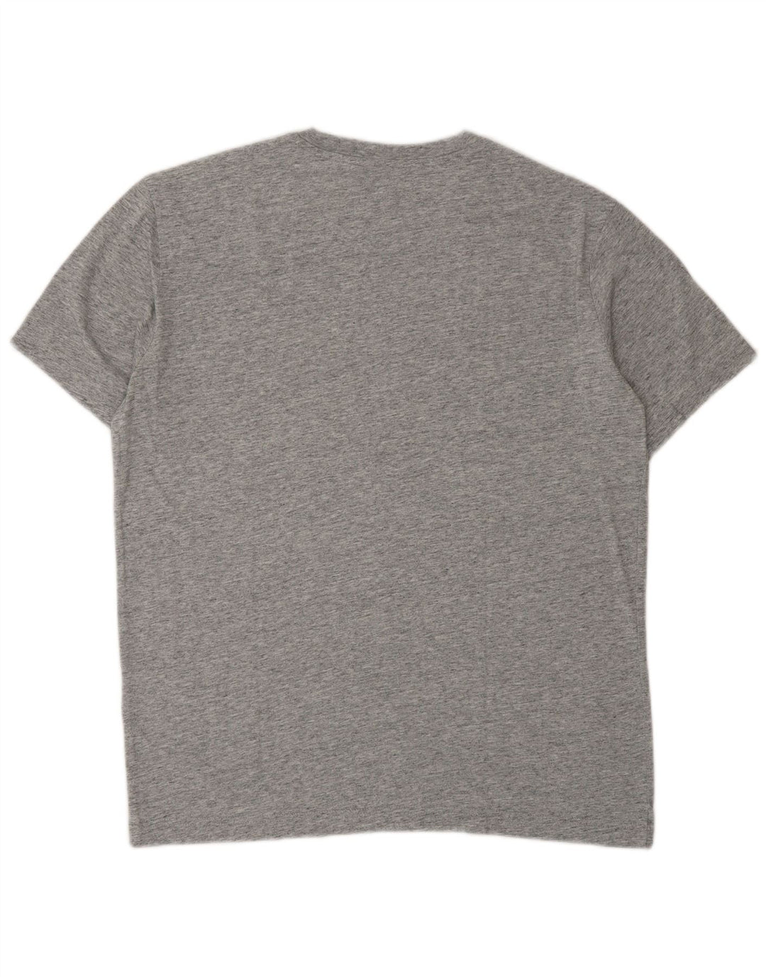 CAMPEÃO Camiseta masculina gráfica Top algodão manchado cinza médio