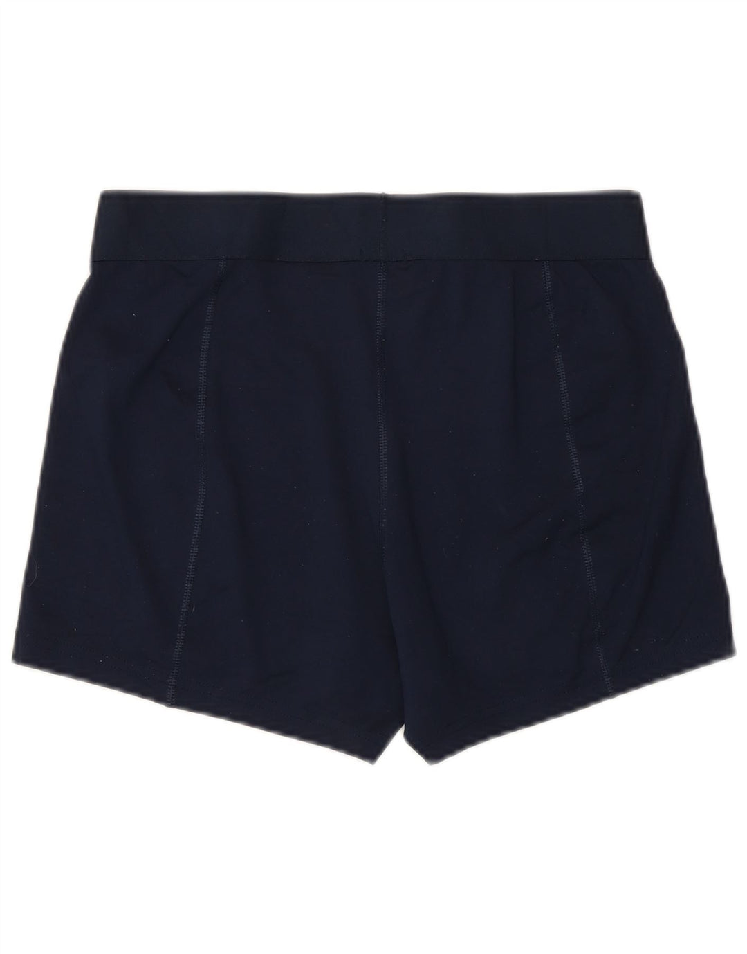 Shorts esportivos femininos NIKE Dri Fit UK 14 grande azul marinho poliéster