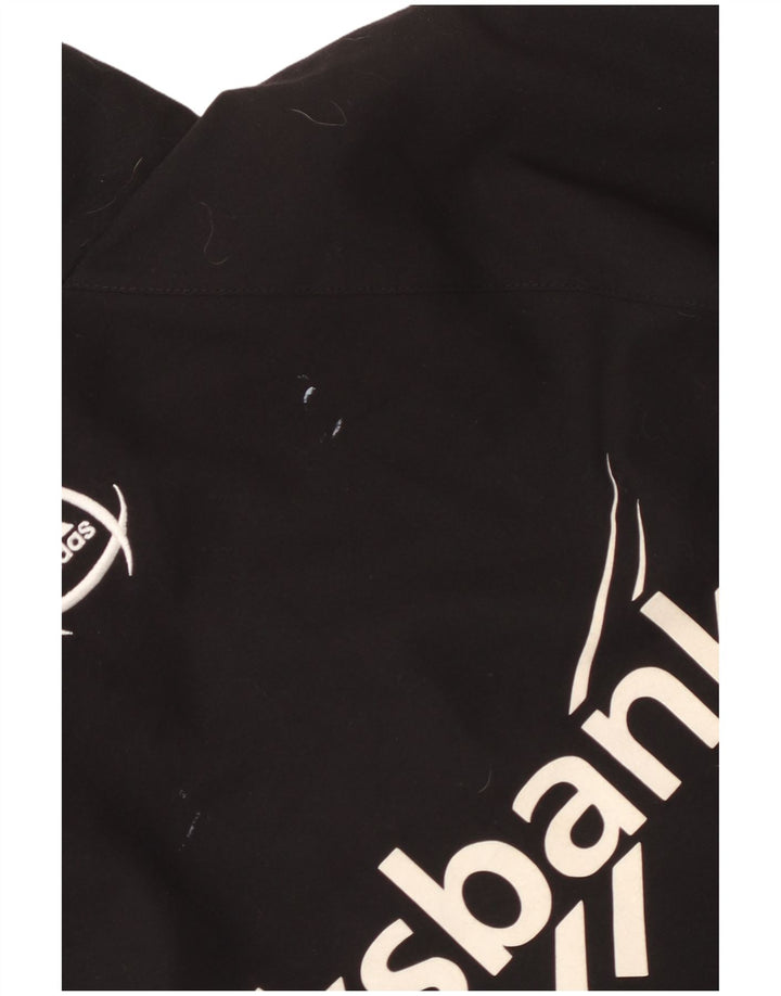 Adidas Mens Graphic Tracksuit Top Jacket IT 40/42 Medium Black Colourblock