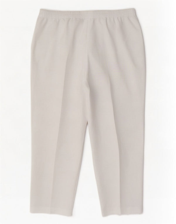 Calça Chino Cônica Feminina Marks & Spencer Reino Unido 18 XL W40 L30 Branca