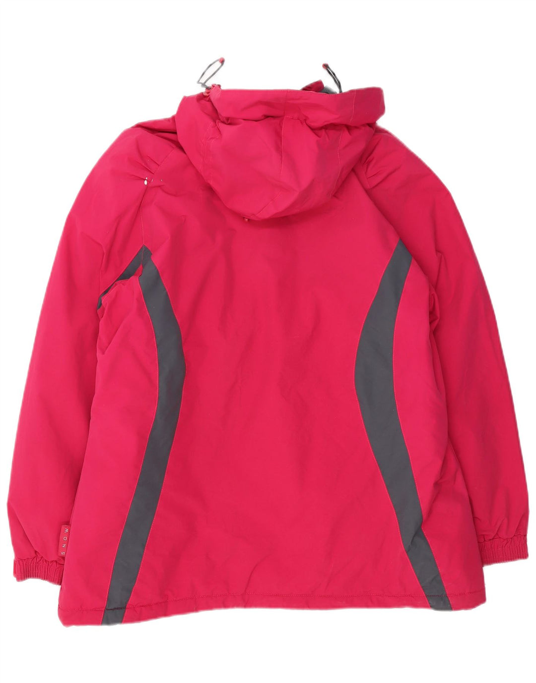Jaqueta corta-vento feminina Mountain Warehouse com capuz grande tamanho UK 18 XL rosa