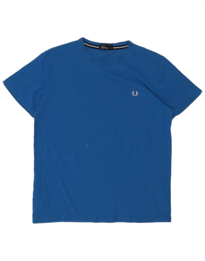 Camiseta masculina Fred Perry grande azul
