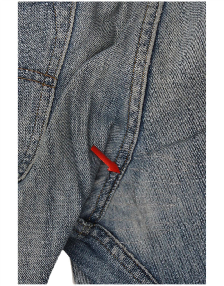 Bermuda jeans masculina Lee W34 grande algodão azul