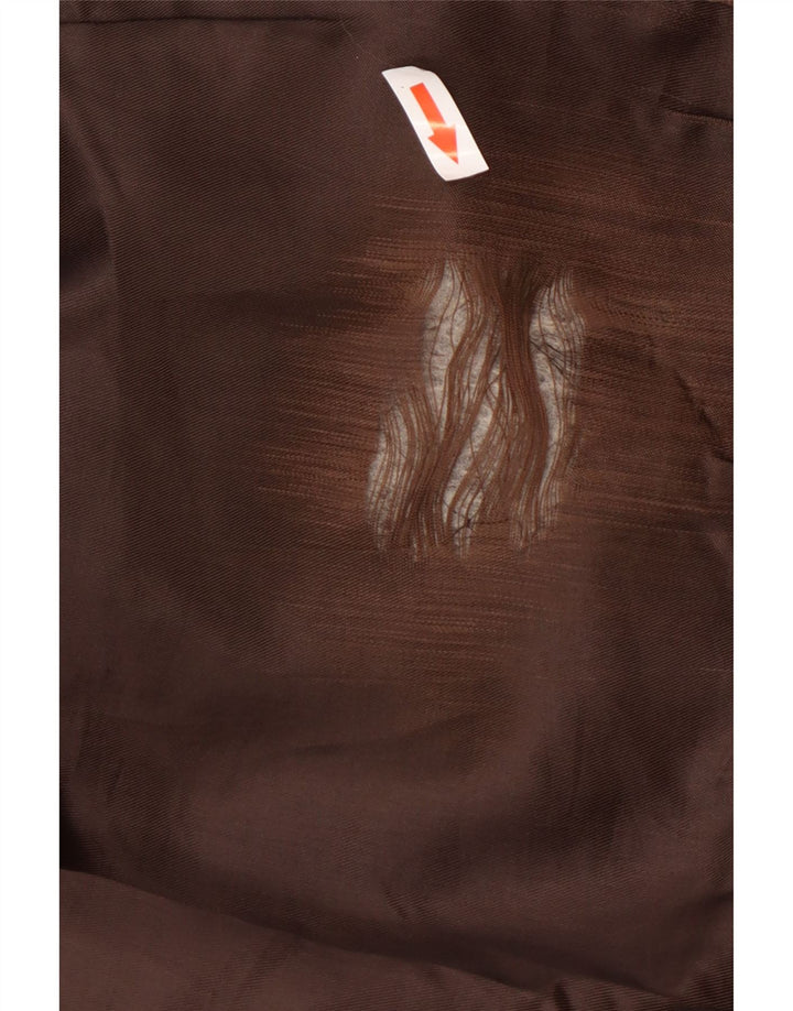 Jaqueta de couro masculina vintage Reino Unido 40 grande couro marrom