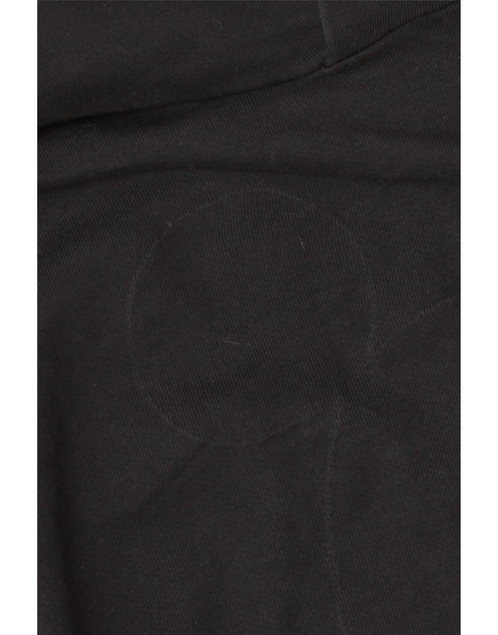Suéter masculino com capuz oversized Levi's pequeno algodão preto