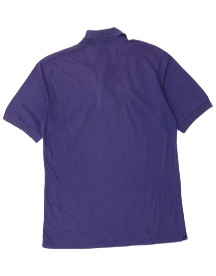 Camisa polo masculina Diadora médio algodão roxo