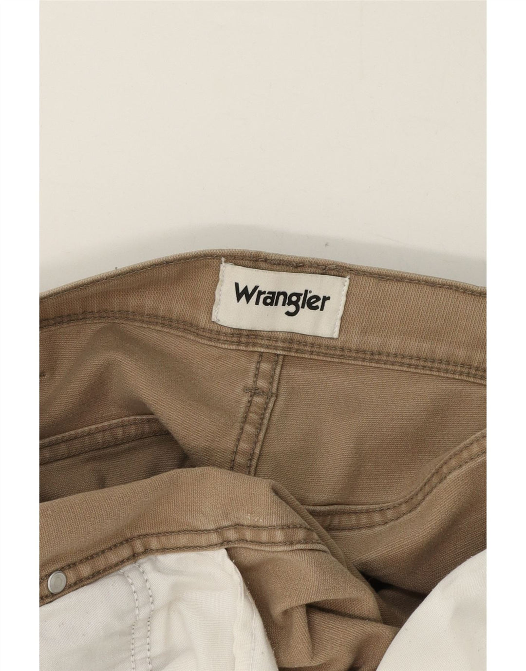 Wrangler Calça masculina reta casual W34 L30 marrom