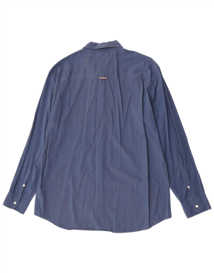 Camisa masculina Tommy Hilfiger 2XL azul