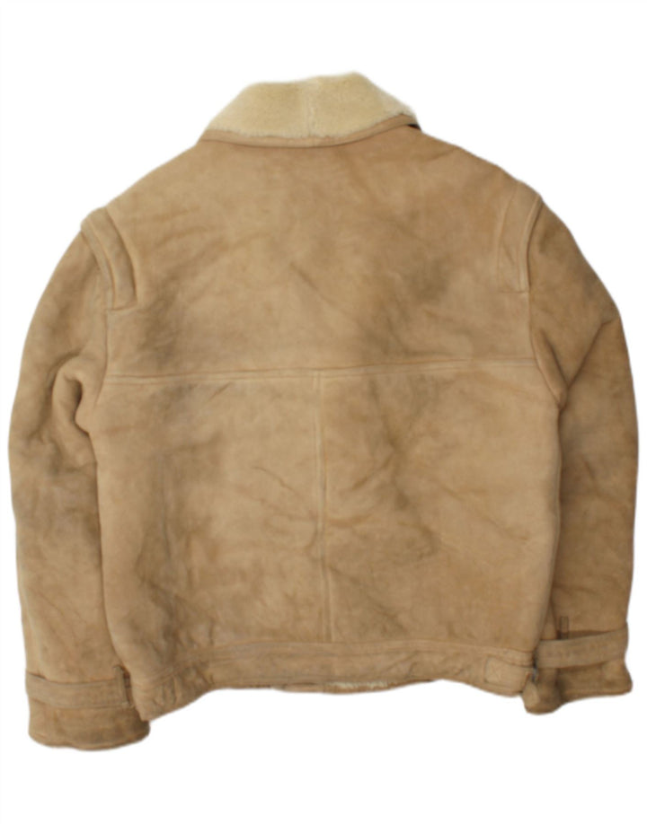 Jaqueta masculina McGregor Double Breasted Shearling IT 50 Grande Bege