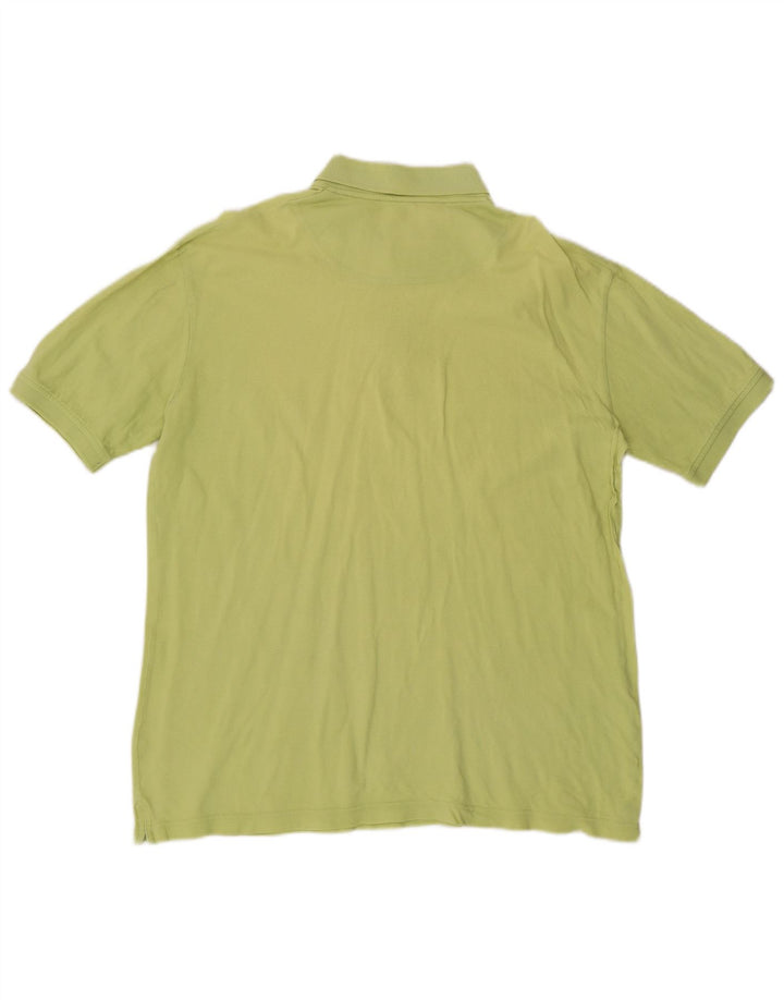 Camisa polo masculina Avirex XL algodão verde