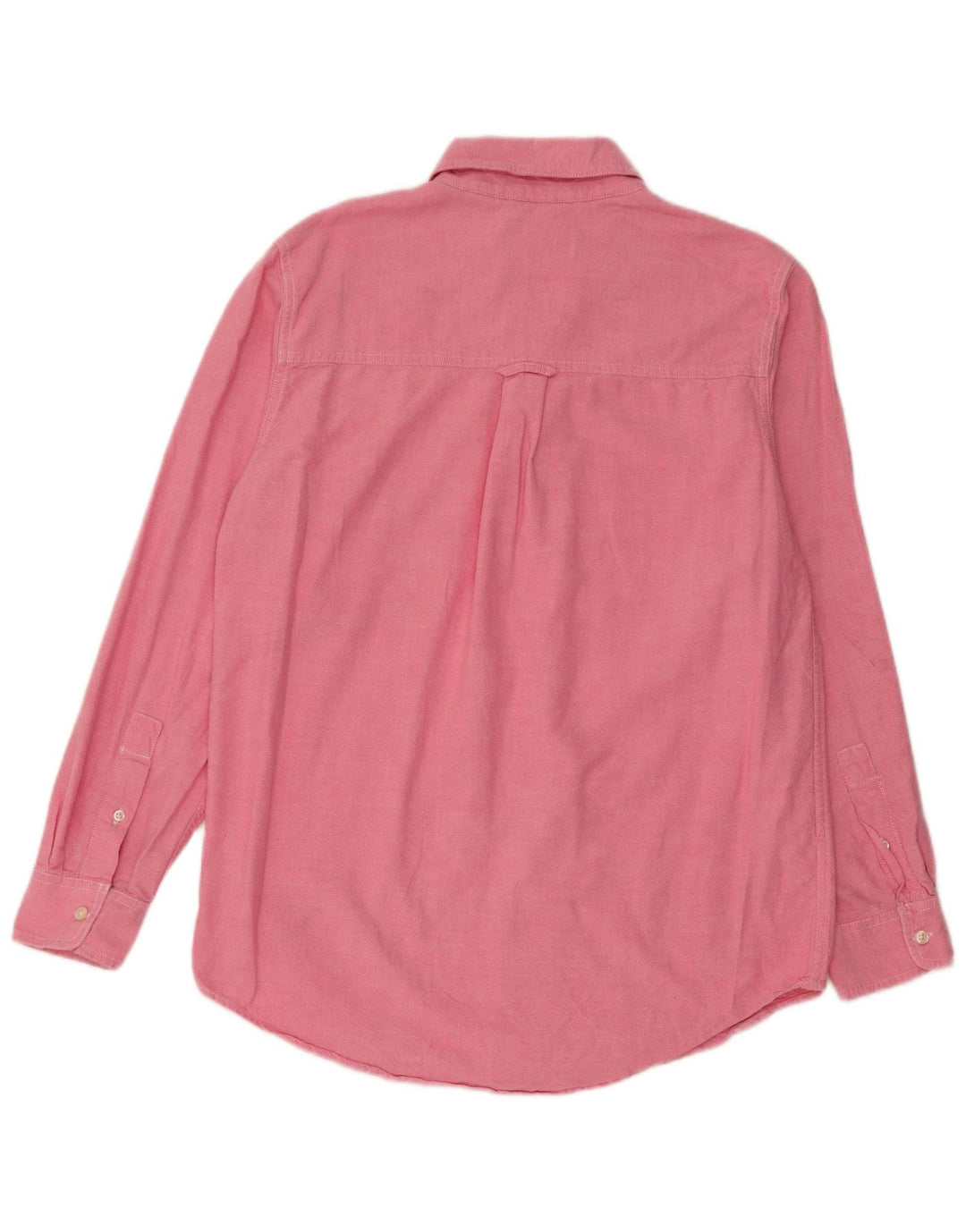 Camisa masculina Chaps pequena algodão rosa