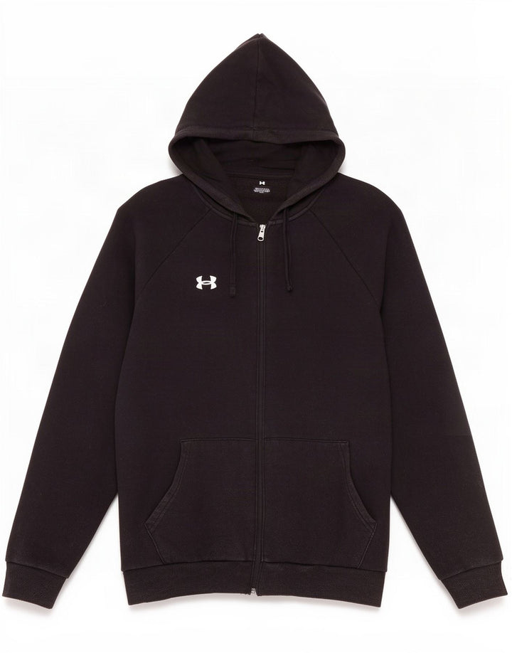 Suéter masculino Under Armour com capuz e zíper XL preto