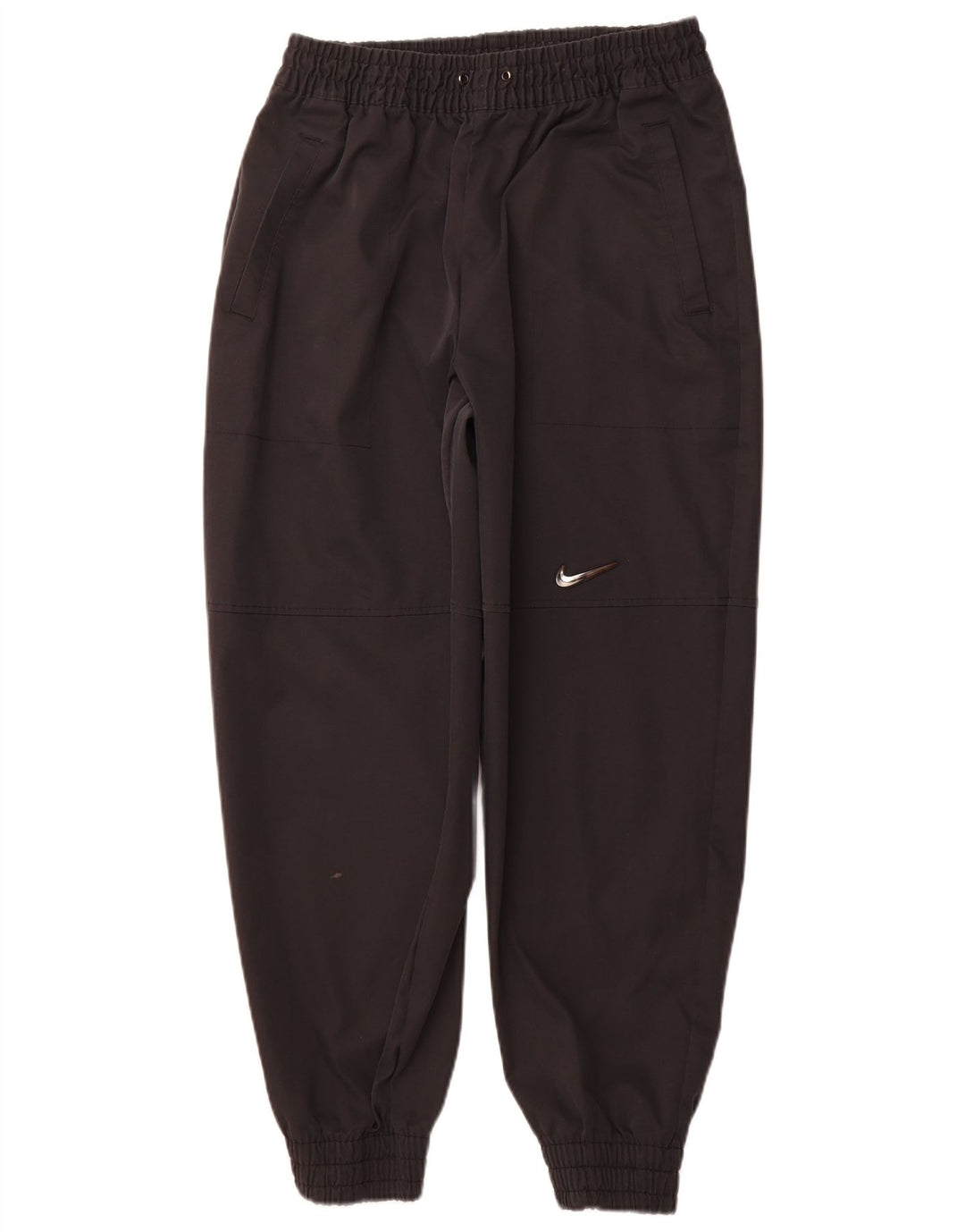 NIKE Mens Grant Fit Calças de treino Joggers Grande Poliéster Preto