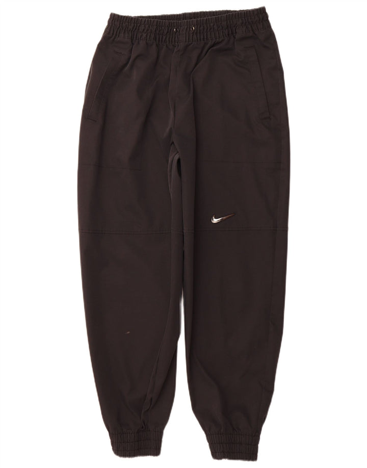 NIKE Mens Grant Fit Calças de treino Joggers Grande Poliéster Preto