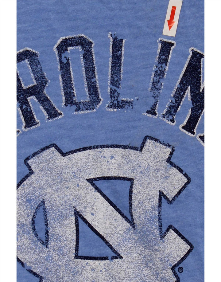 Camiseta masculina estampada Champion grande poliéster azul