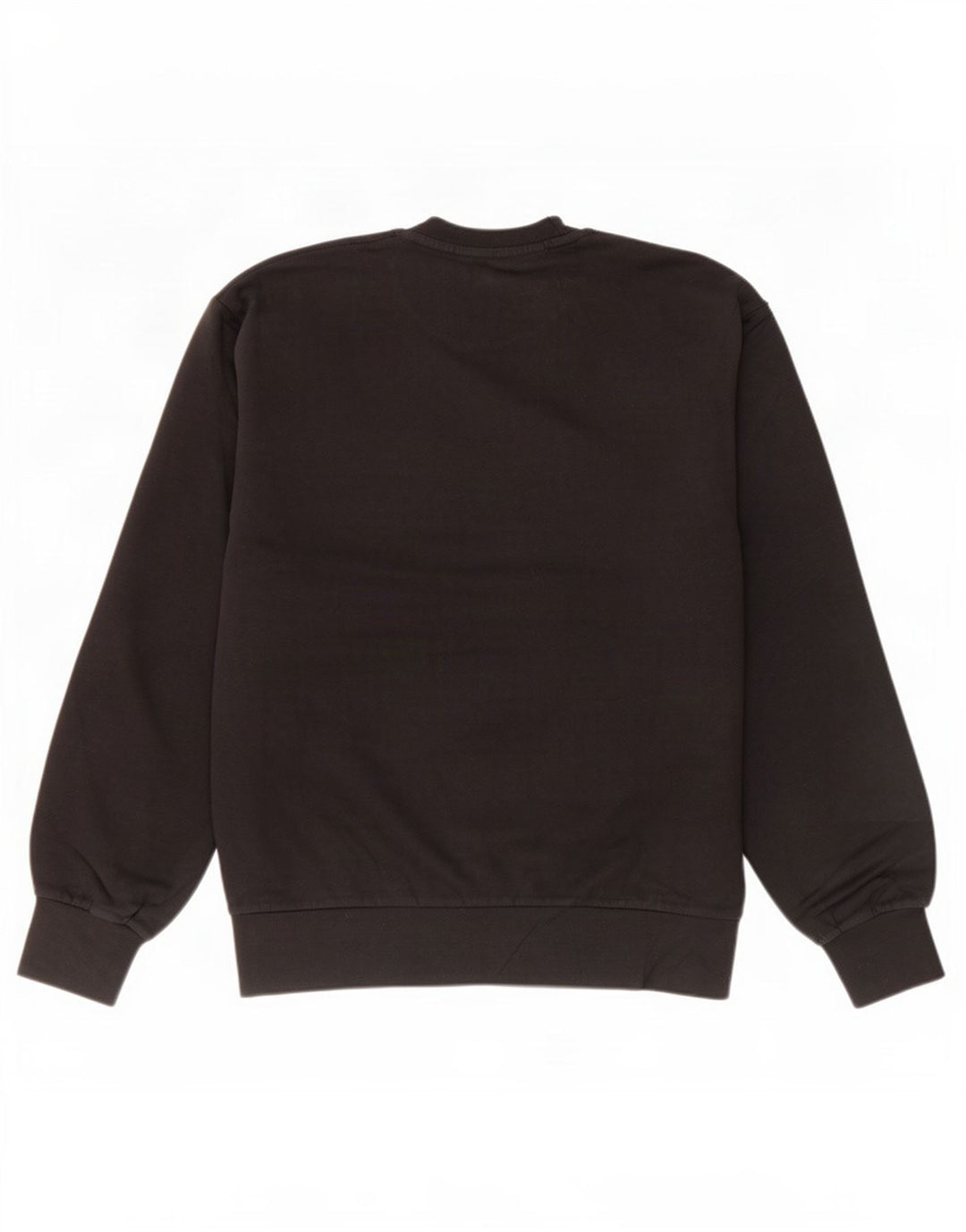 Adidas Mens Moletom Jumper Pequeno Algodão Preto