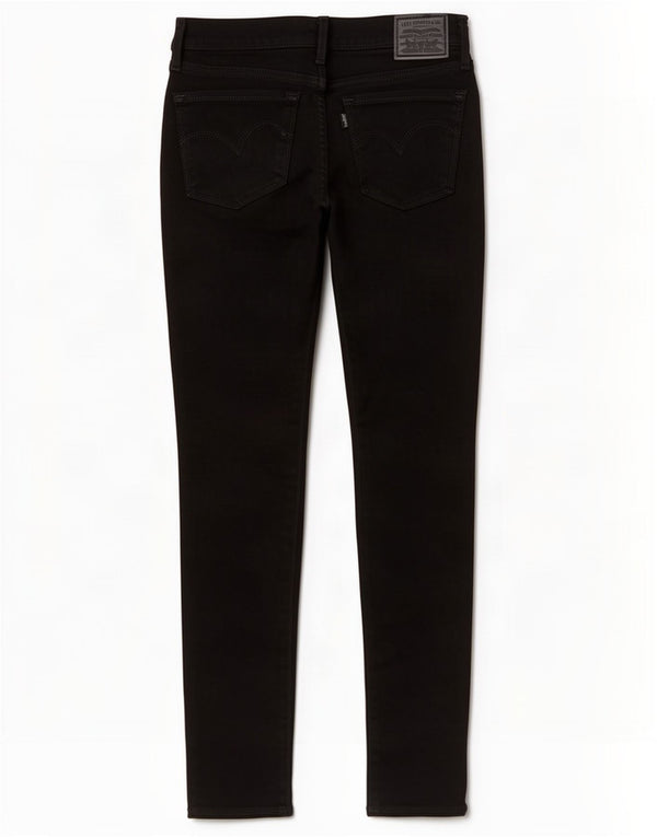 Calça jeans feminina Levi's 711 skinny W29 L29 preta