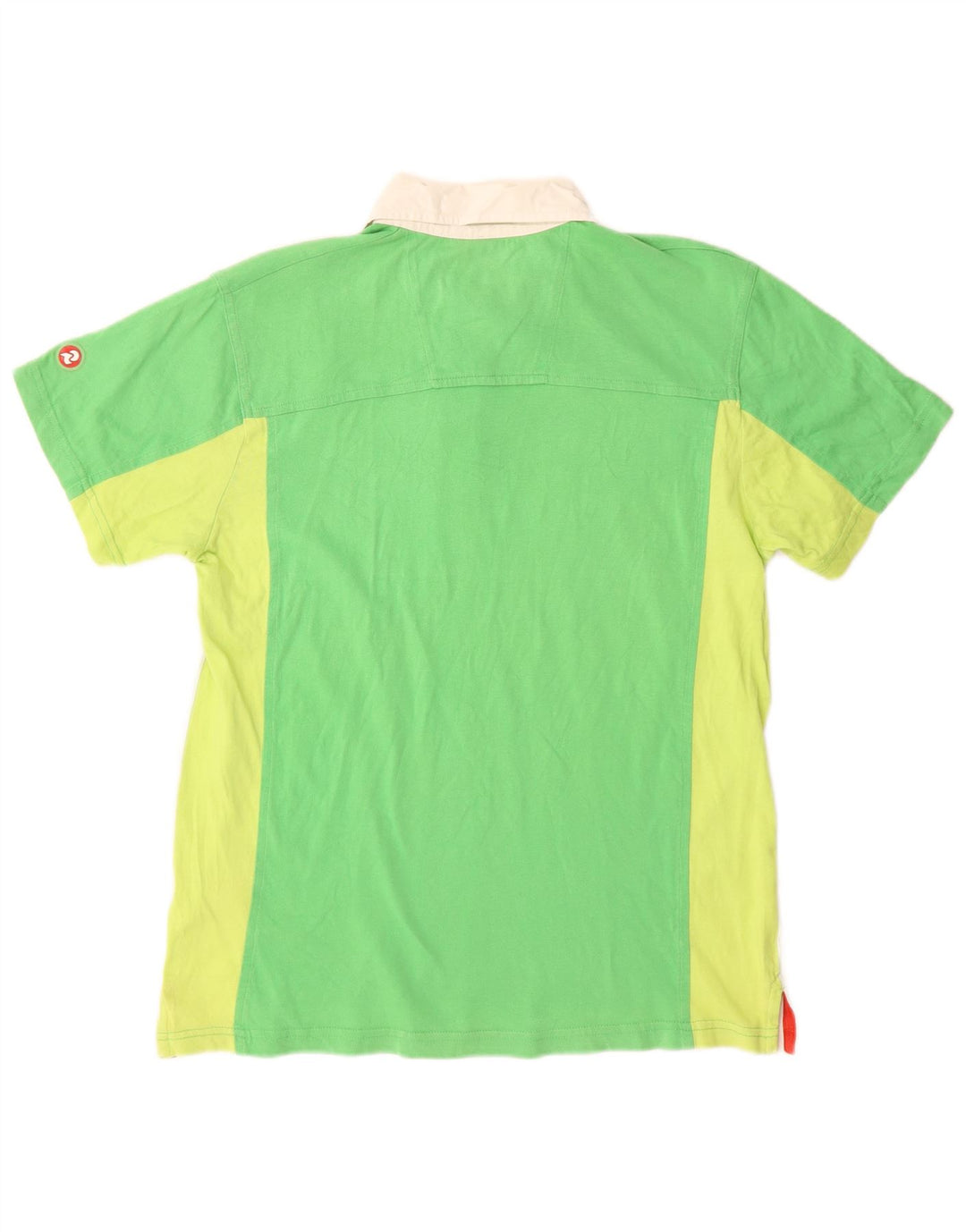 Camisa polo masculina INVICTA algodão colorblock verde médio