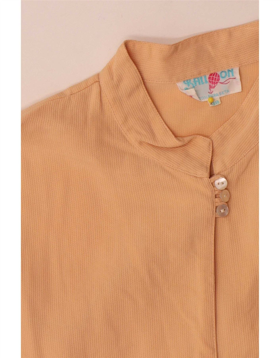 Vestido camisa feminino Balloon EU 38 seda bege médio