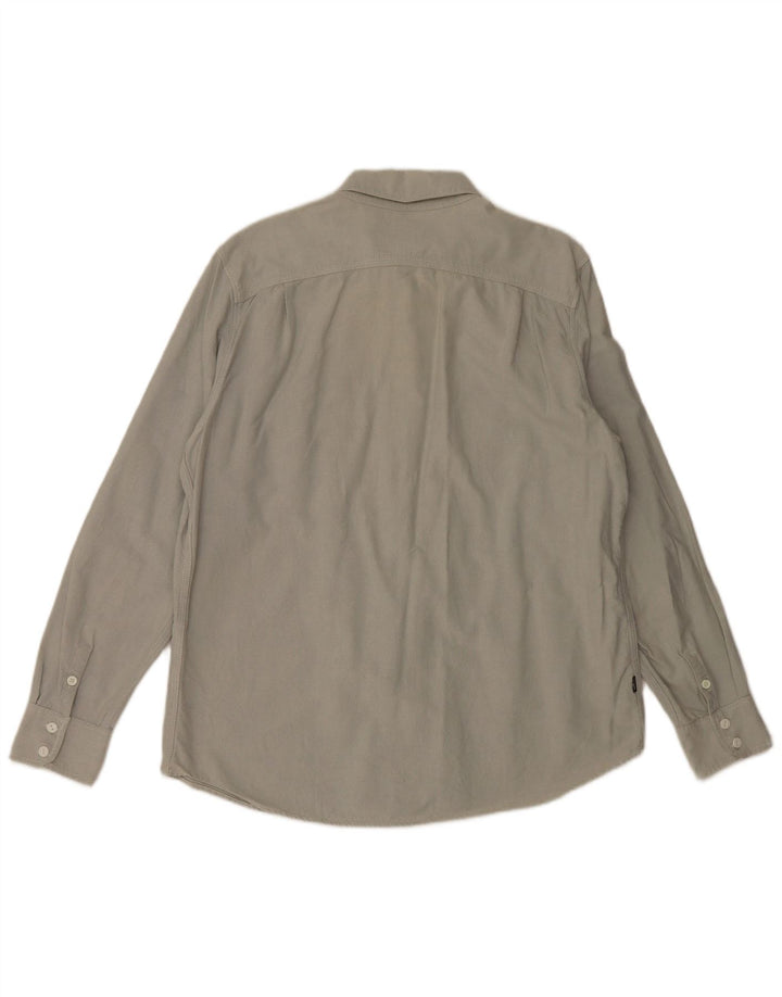 Camisa masculina Levi's XL cinza algodão