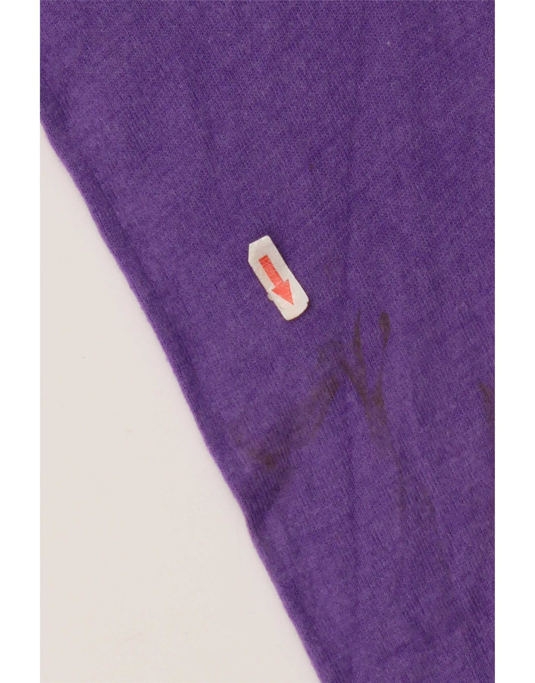 Suéter masculino John Lewis com decote em V, acrílico roxo médio