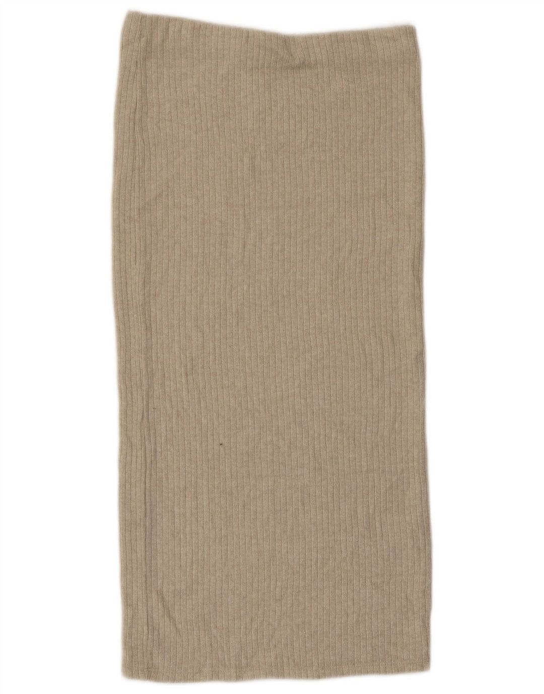 Saia midi feminina de cintura alta ZARA grande W30 viscose cinza