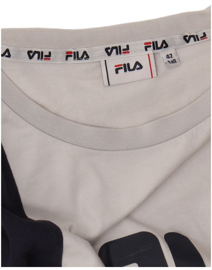 Camiseta feminina gráfica FILA Top IT 42 Medium Multicolor Colorblock