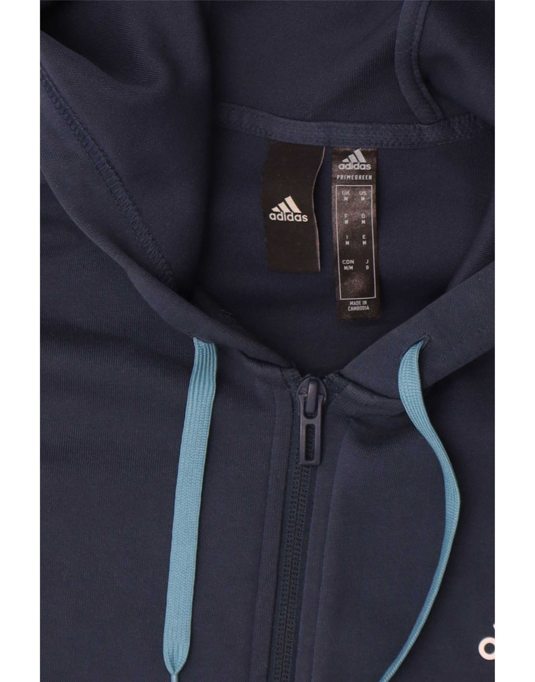 Adidas Mens Aeroready Tracksuit Top Jacket Médio Azul Marinho Colourblock