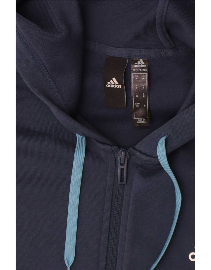 Adidas Mens Aeroready Tracksuit Top Jacket Médio Azul Marinho Colourblock