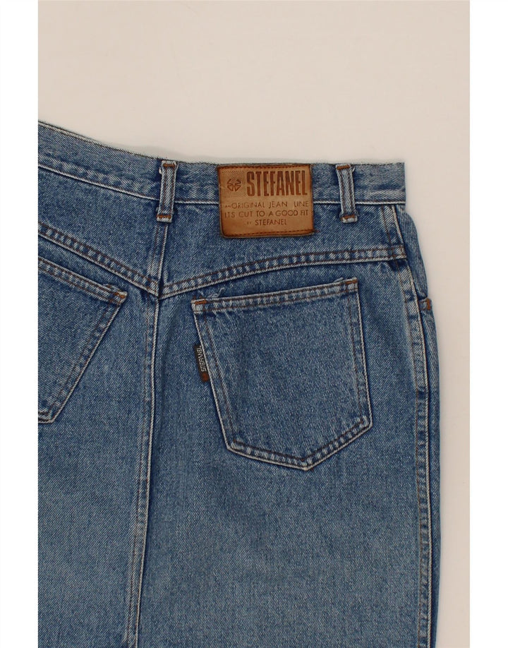 STEFANEL Womens Denim Skirt W26 Small Blue Vintage Stefanel and Second-Hand Stefanel from Messina Hembry 