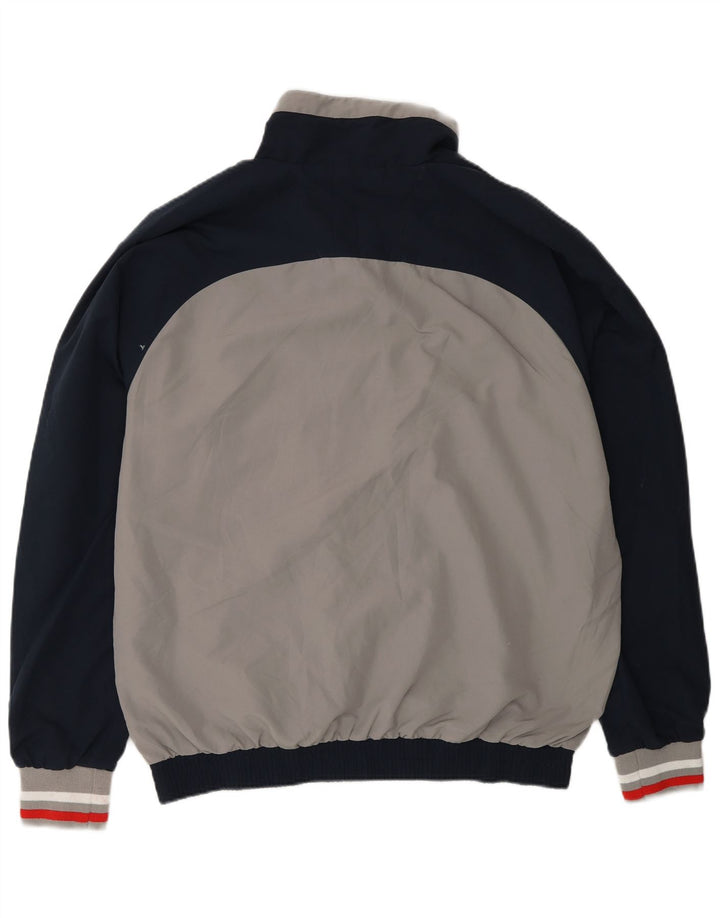 Champion Mens Treino Top Jacket XL Cinza Colourblock Poliéster