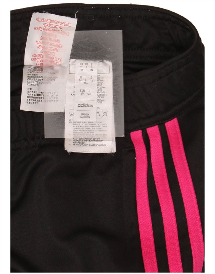 Calças de treino Adidas Boys Aeroready 9-10 anos preto poliéster