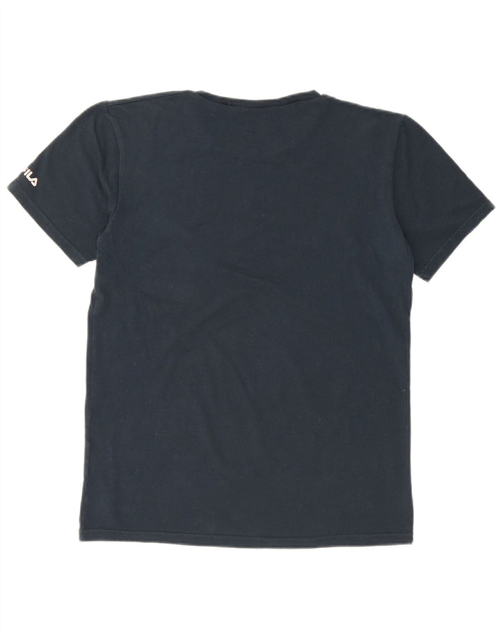 Camiseta masculina Fila Top médio azul marinho