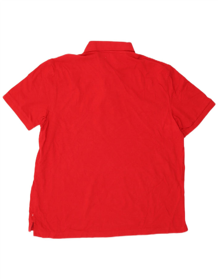 Camisa polo masculina IZOD 2XL algodão vermelho
