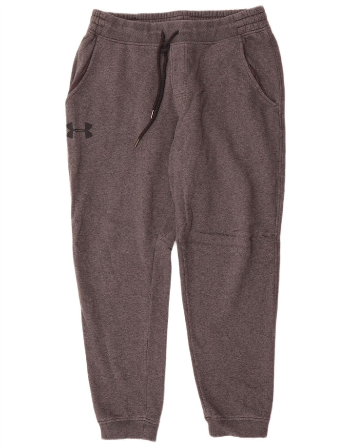 Under Armour Mens Calças de treino justas Joggers XL cinza algodão