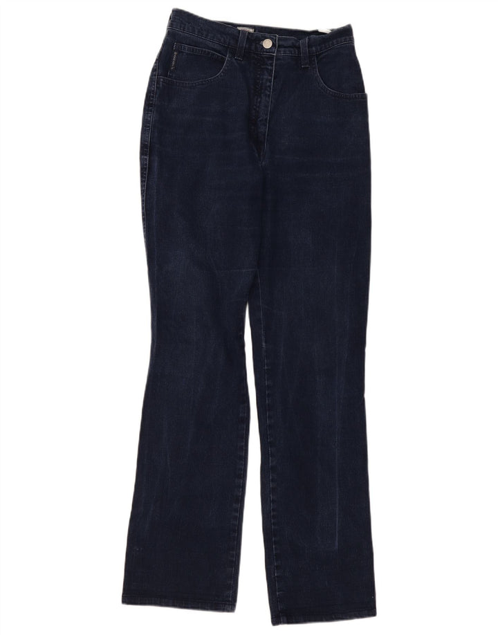 Armani Mulher Bootcut Jeans W28 L30 Azul Marinho
