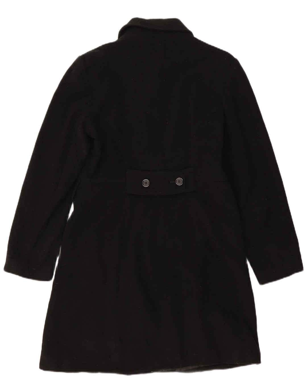 Sobretudo feminino Zara EU 40 lã preta média