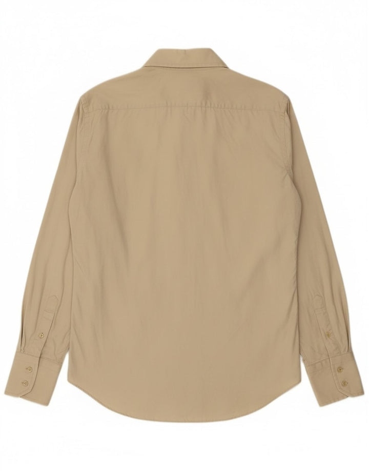 Camisa masculina Zara XL algodão bege