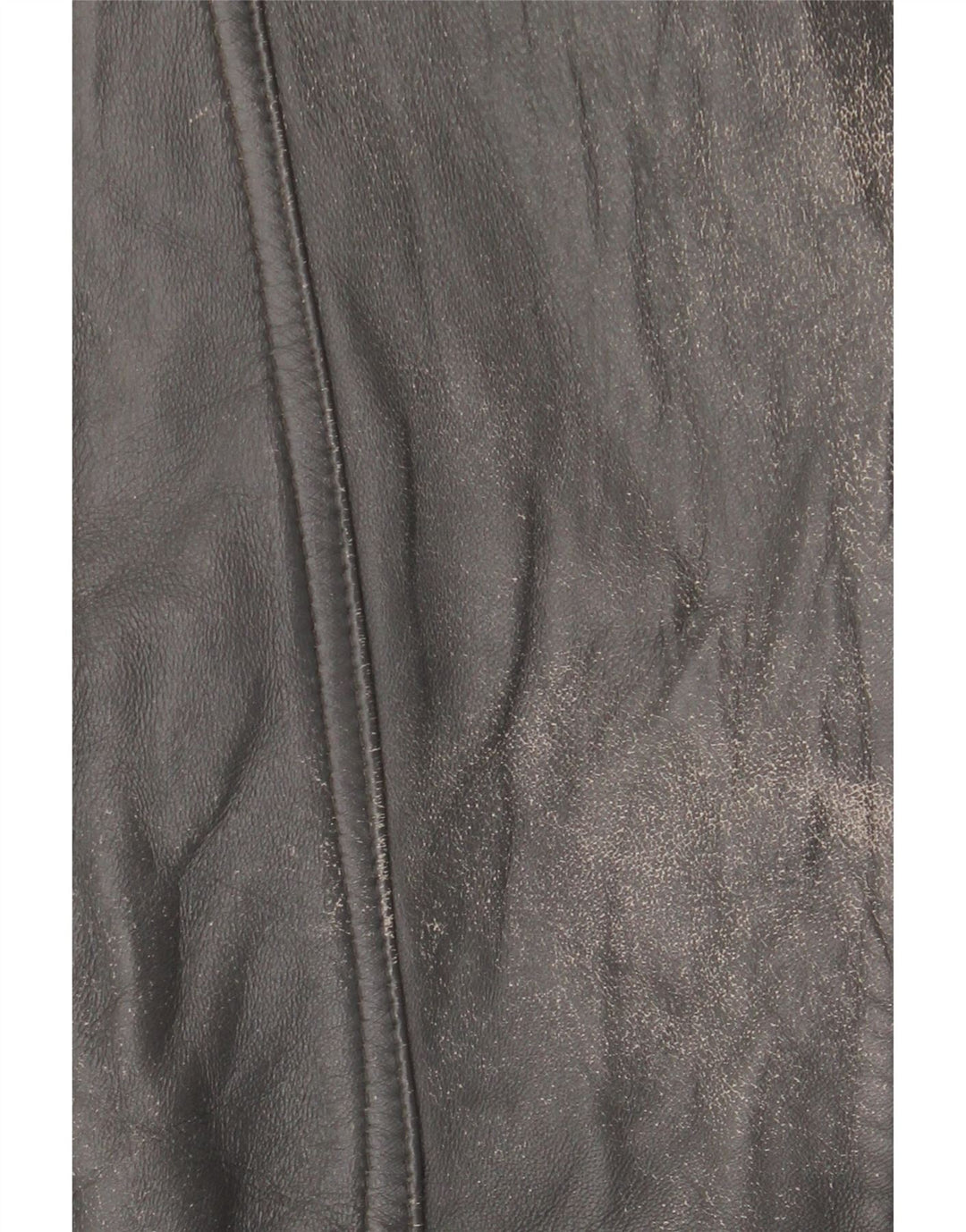 Jaqueta de couro masculina vintage IT 56 3XL preta