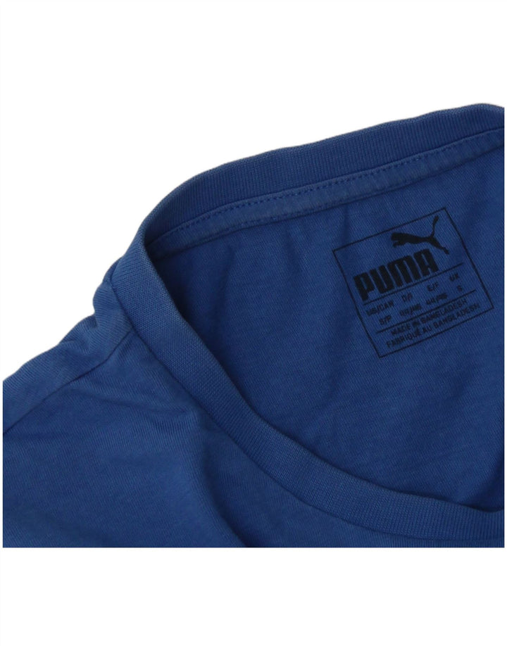 Camiseta Adidas Masculina Graphic Top Pequeno Azul