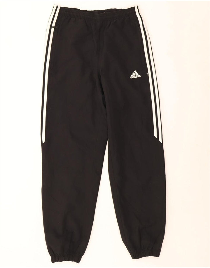 Adidas meninos calças de treino joggers 12-13 anos preto poliéster