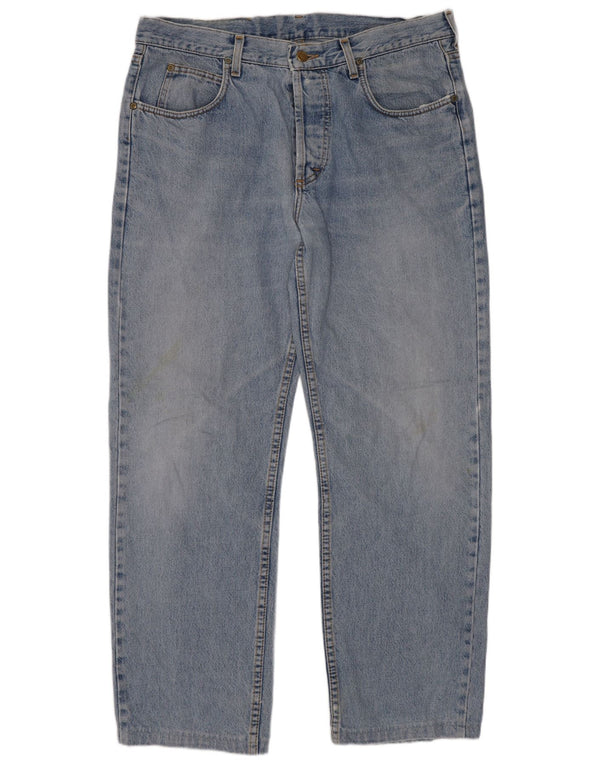 Calça jeans reta masculina Lee W34 L30 azul