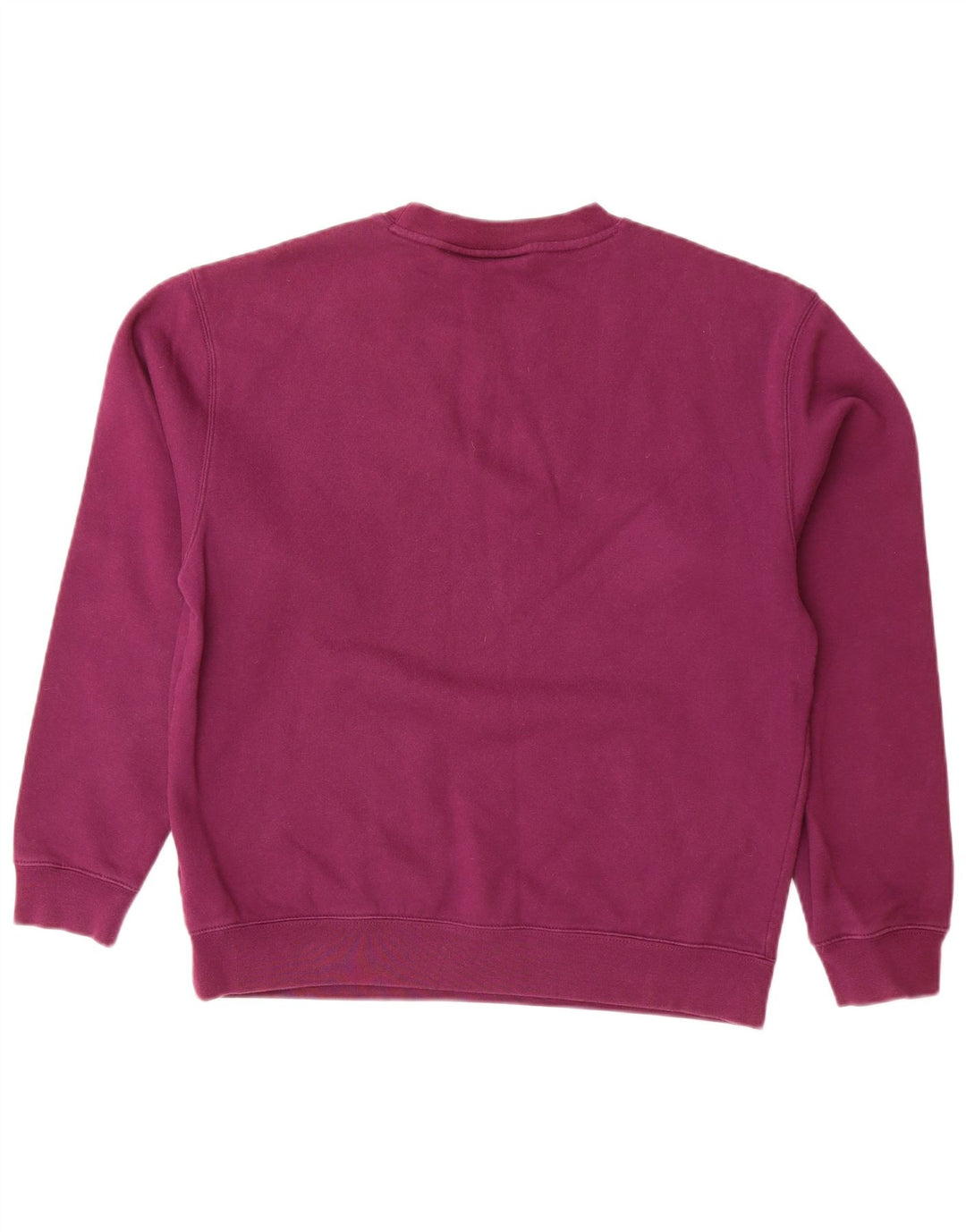 FILA Mens Graphic Moletom Jumper Médio Roxo Algodão