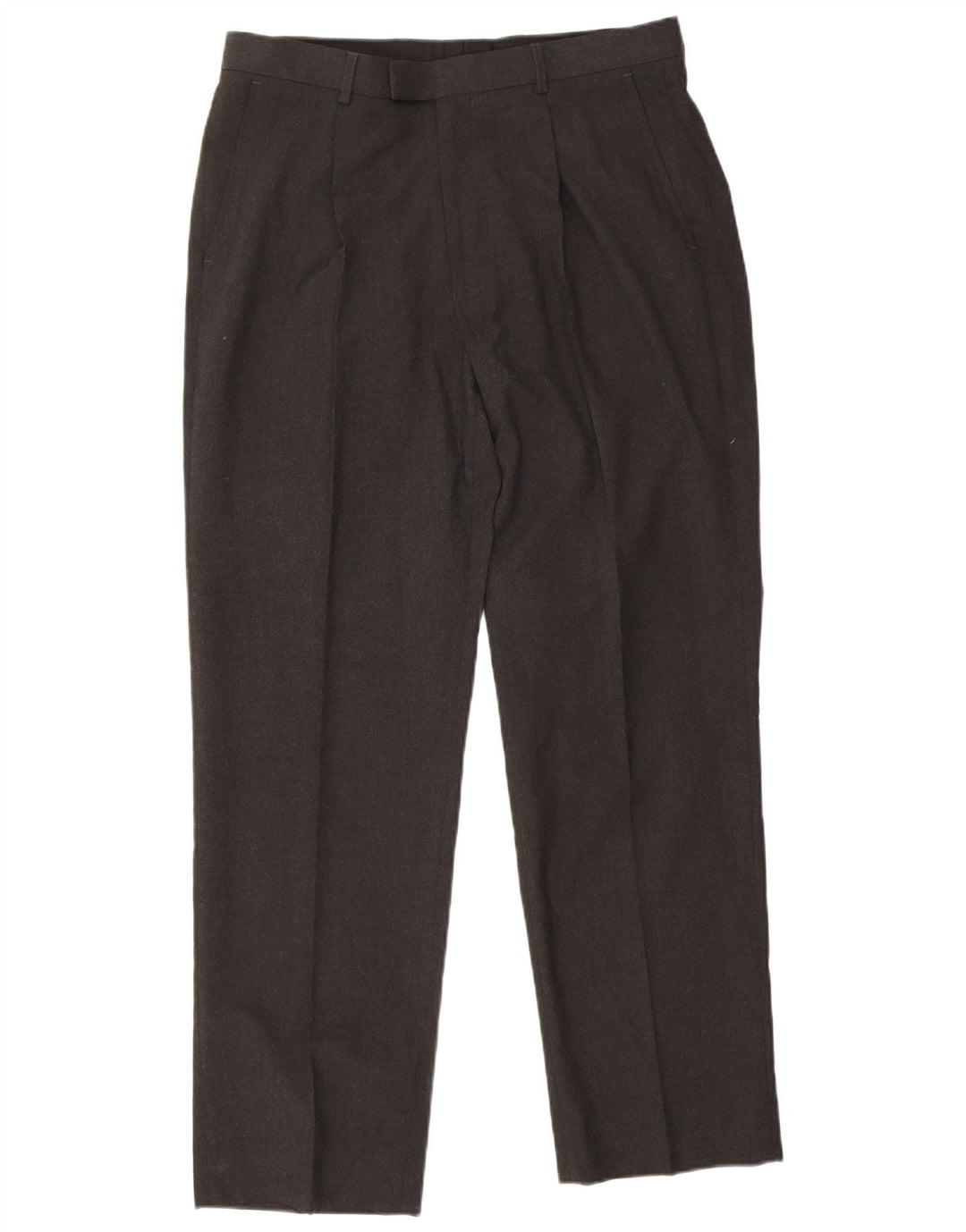 Calça masculina Marks & Spencer Pegged Suit W34 L31 cinza poliéster